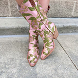 [Oasis Society] Tesha Rose Garden Western Boots - The Pink Pineapple 850