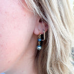 Ocean Breeze Blue Earrings - The Pink Pineapple 850