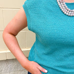 Ocean Mist Knit Top - The Pink Pineapple 850