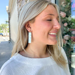 Ocean Waves Acrylic Earrings - The Pink Pineapple 850