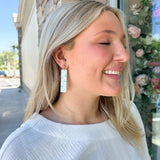 Ocean Waves Acrylic Earrings - The Pink Pineapple 850