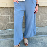 Off Duty Striped Pants - The Pink Pineapple 850