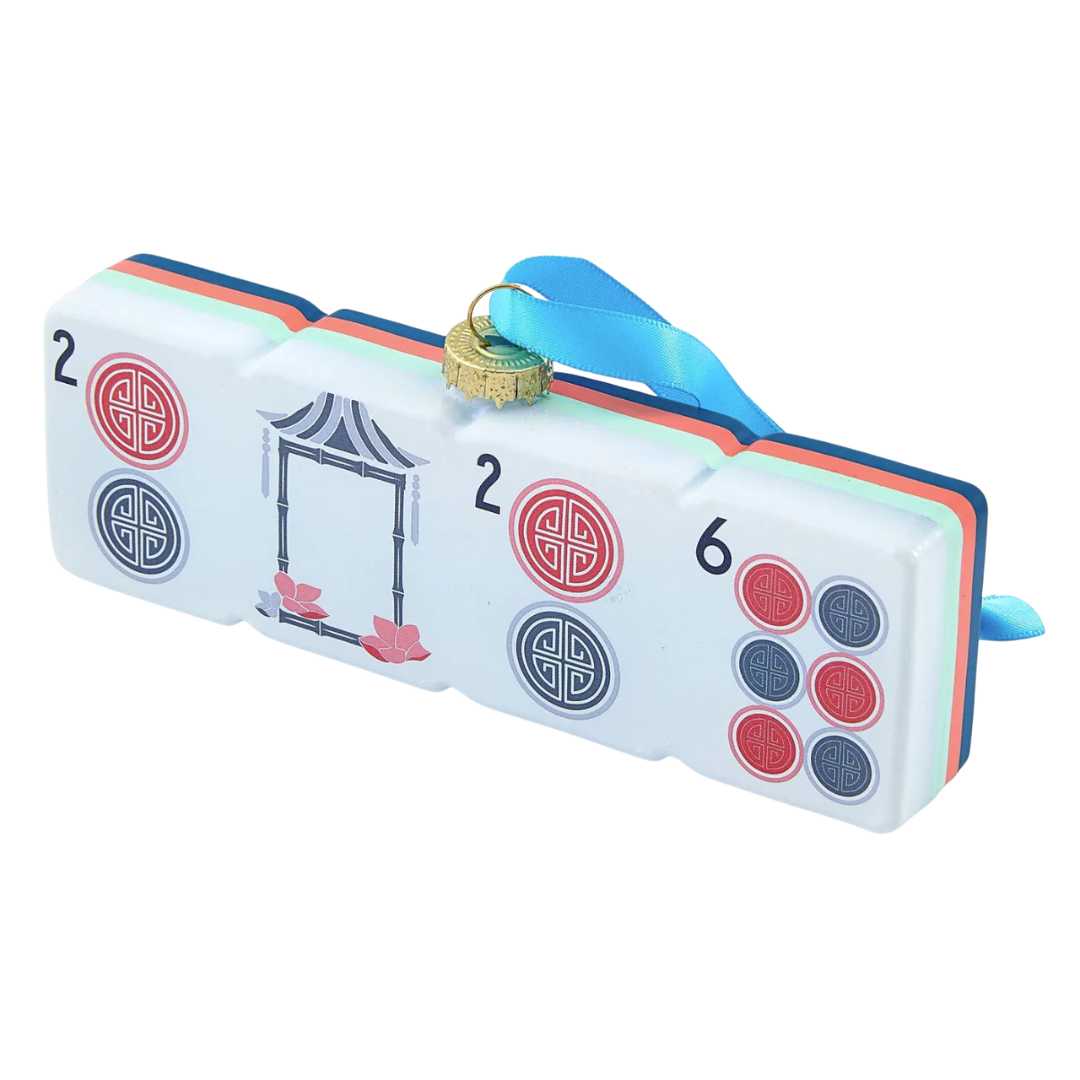 [Oh My Mahjong] 2026 Longevity Mahjong Ornament - The Pink Pineapple 850