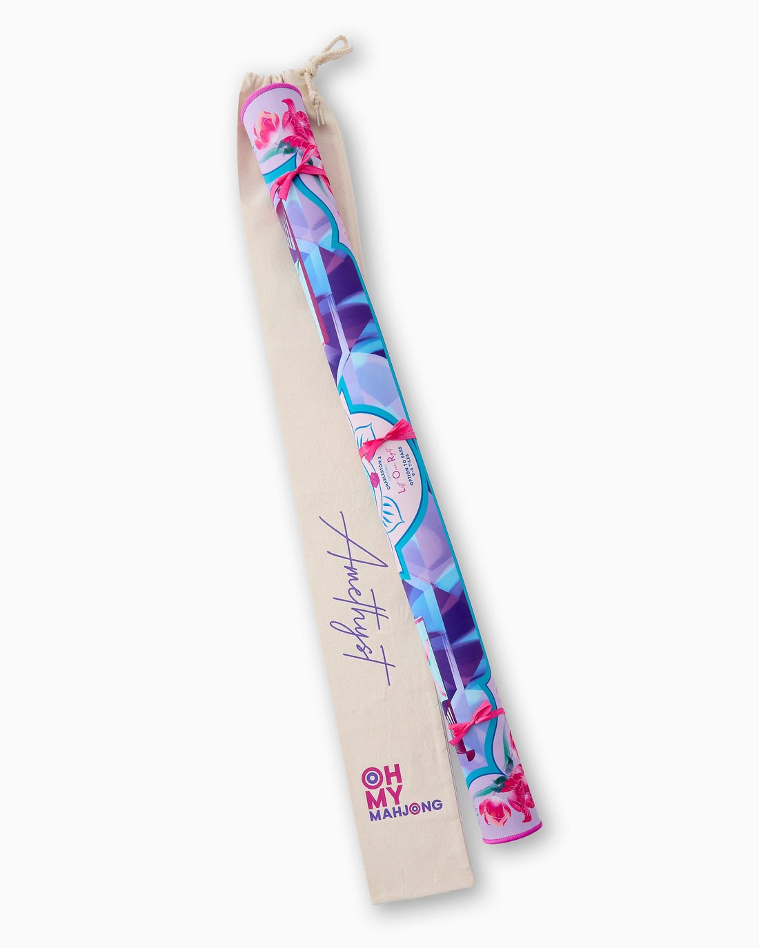 [Oh My Mahjong] Amethyst Mahjong Mat. - The Pink Pineapple 850