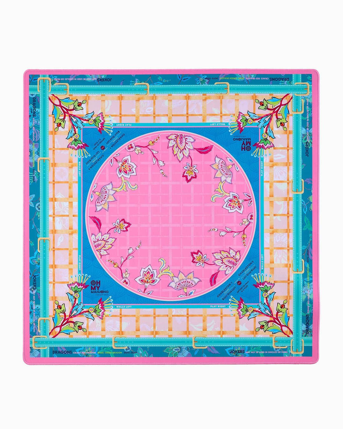 [Oh My Mahjong] Anastasia Mahjong Mat in Tube - The Pink Pineapple 850