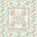 [Oh My Mahjong] Aristocrat Mahjong Tablecloth - The Pink Pineapple 850