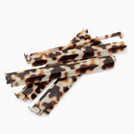 [Oh My Mahjong] Blonde Tortoise Shell Mahjong Rack & Pusher Set - The Pink Pineapple 850