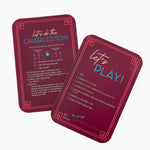 [Oh My Mahjong] Burgundy Mahjong Shuffler - The Pink Pineapple 850