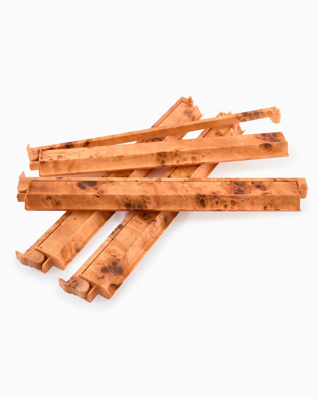 [Oh My Mahjong] Burl Mahjong Rack & Pusher Set - The Pink Pineapple 850