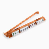 [Oh My Mahjong] Burl Mahjong Rack & Pusher Set - The Pink Pineapple 850
