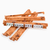 [Oh My Mahjong] Burl Mahjong Rack & Pusher Set - The Pink Pineapple 850