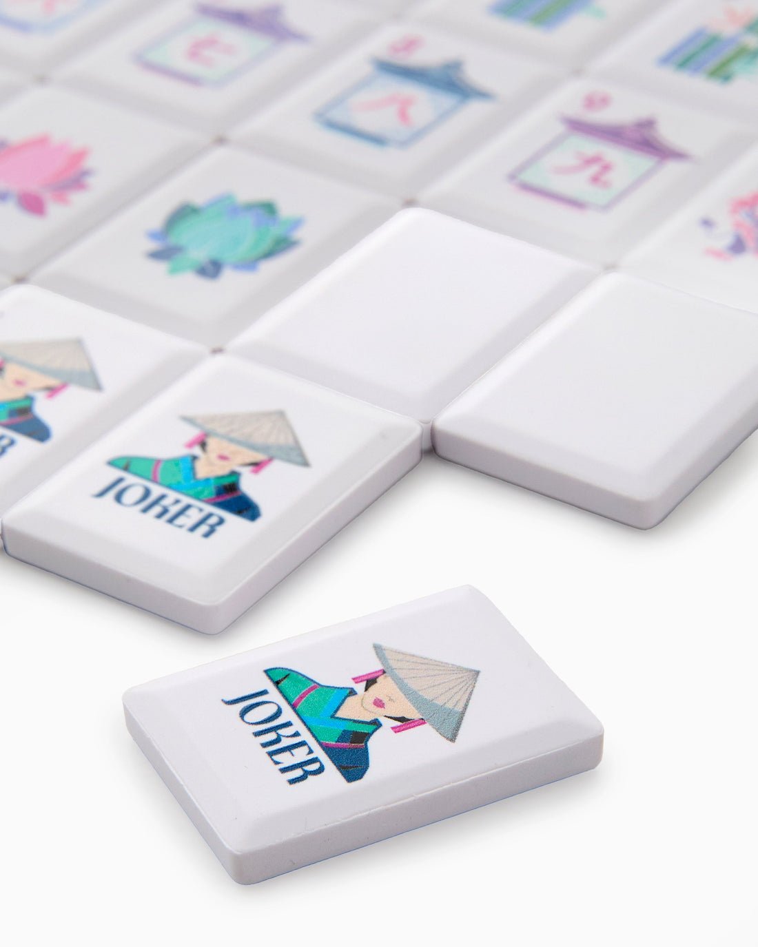 [Oh My Mahjong] Cadet Debutante Mahjong Tile Set - The Pink Pineapple 850
