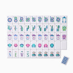 [Oh My Mahjong] Cadet Debutante Mahjong Tile Set - The Pink Pineapple 850