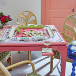 [Oh My Mahjong] Camellia Mat - The Pink Pineapple 850