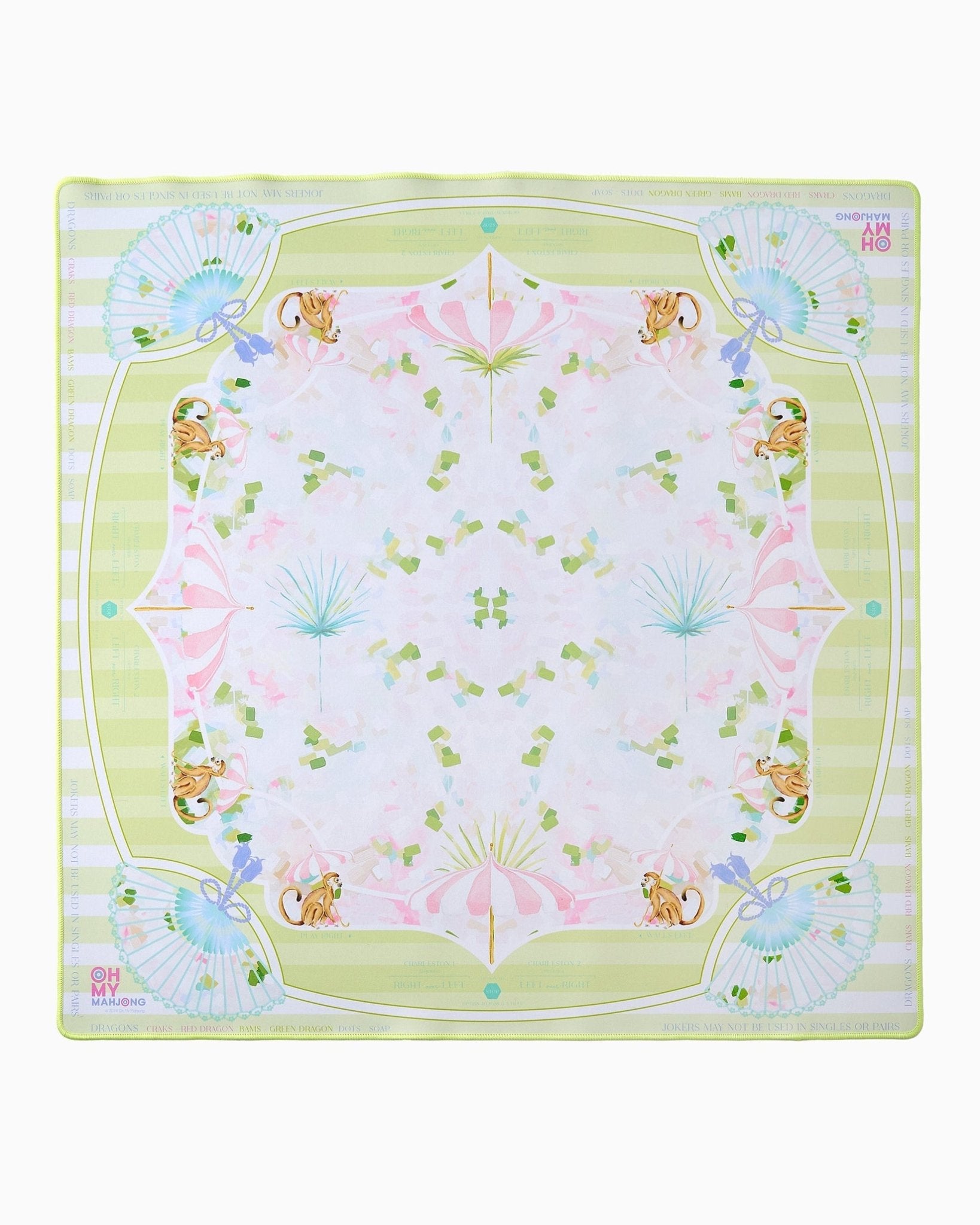 [Oh My Mahjong] Capri Mat - The Pink Pineapple 850