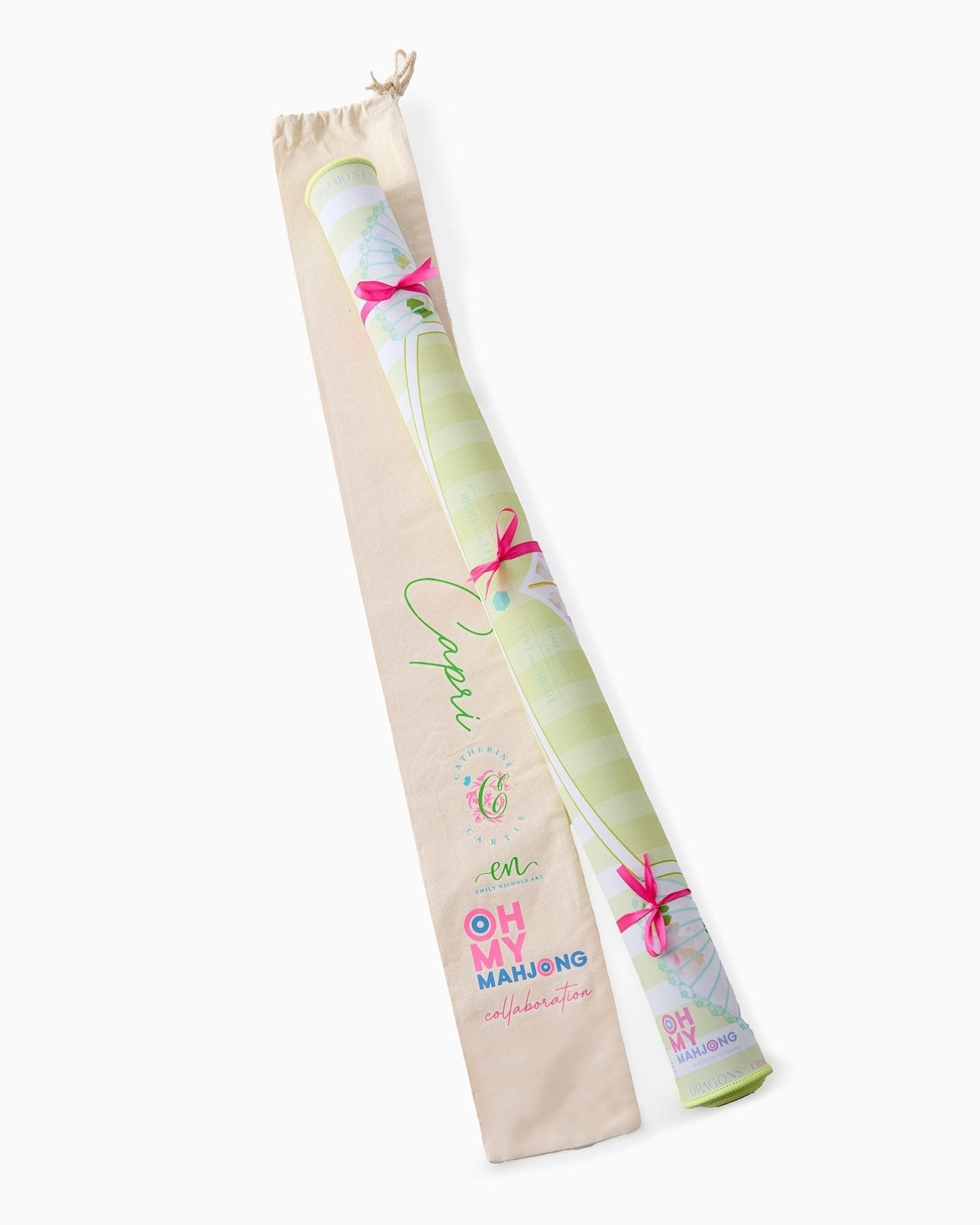 [Oh My Mahjong] Capri Mat - The Pink Pineapple 850