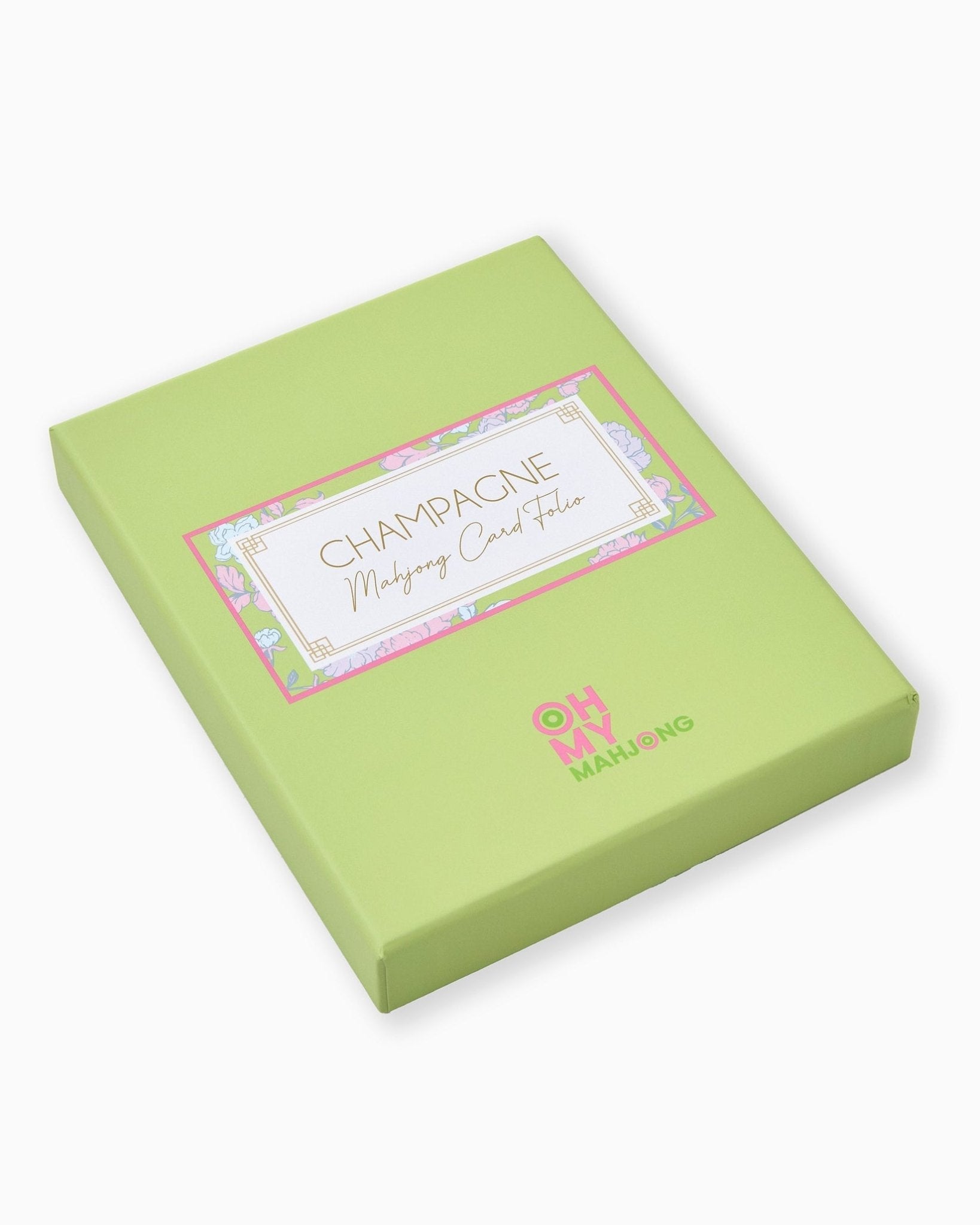 [Oh My Mahjong] Champagne Mahjong Card Folio - The Pink Pineapple 850