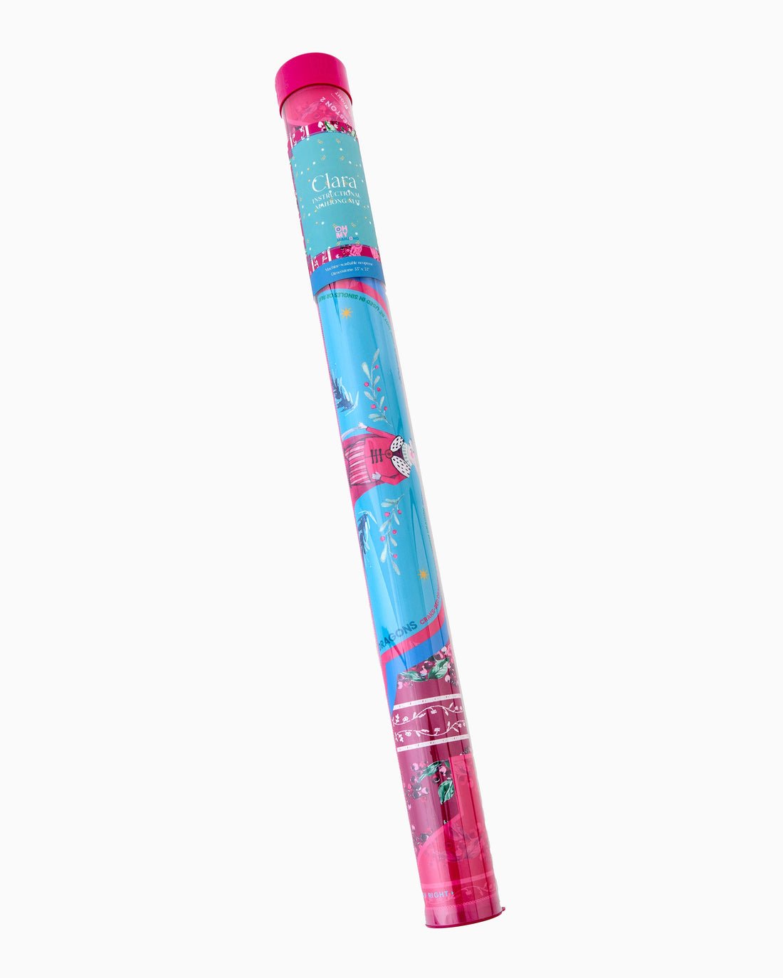 [Oh My Mahjong] Clara Mahjong Mat In Tube - The Pink Pineapple 850
