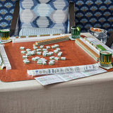 [Oh My Mahjong] Cognac Mahjong Mat - The Pink Pineapple 850