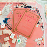 [Oh My Mahjong] Coral Mahjong Shufflers - The Pink Pineapple 850