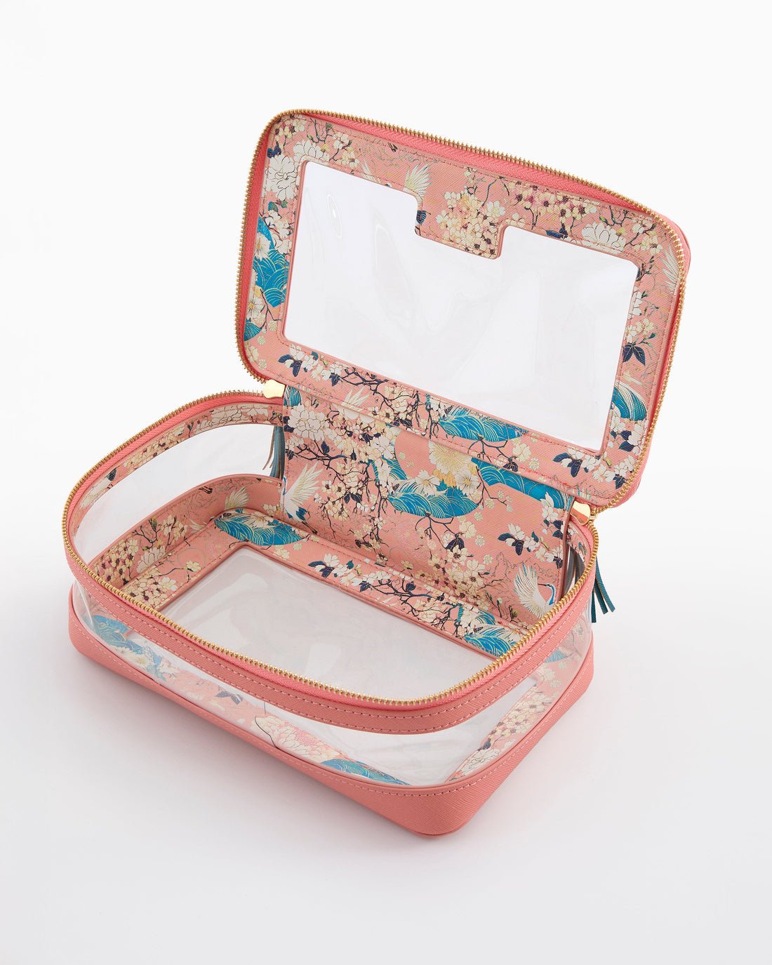 [Oh My Mahjong] Coral Mahjong Tile Storage Bag - The Pink Pineapple 850