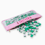 [Oh My Mahjong] Cotton Candy Monkey Mahjong Bag. - The Pink Pineapple 850