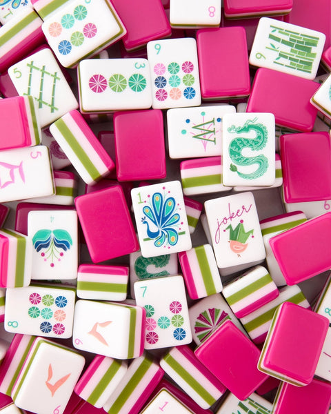 The Pink Pineapple 850 | Dandy Mahjong Tiles | Tallahassee FL