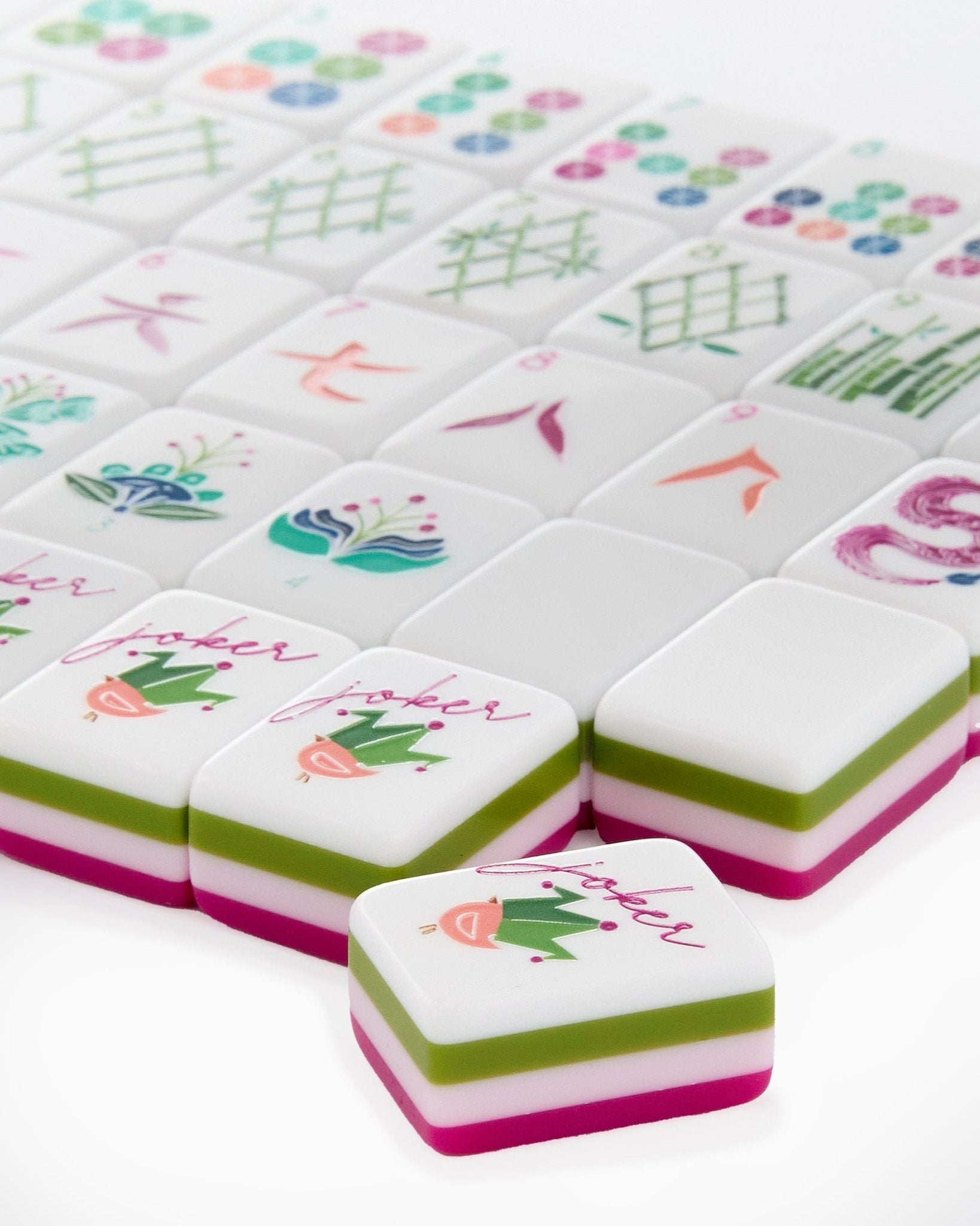 [Oh My Mahjong] Dandy Mahjong Tiles. - The Pink Pineapple 850