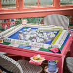 [Oh My Mahjong] Darjeeling Mahjong Mat. - The Pink Pineapple 850