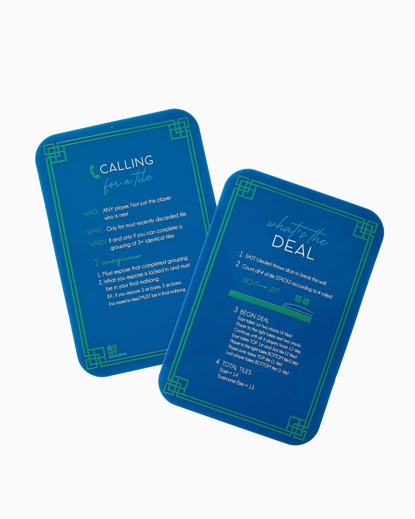 [Oh My Mahjong] Dark Blue Shuffler - The Pink Pineapple 850