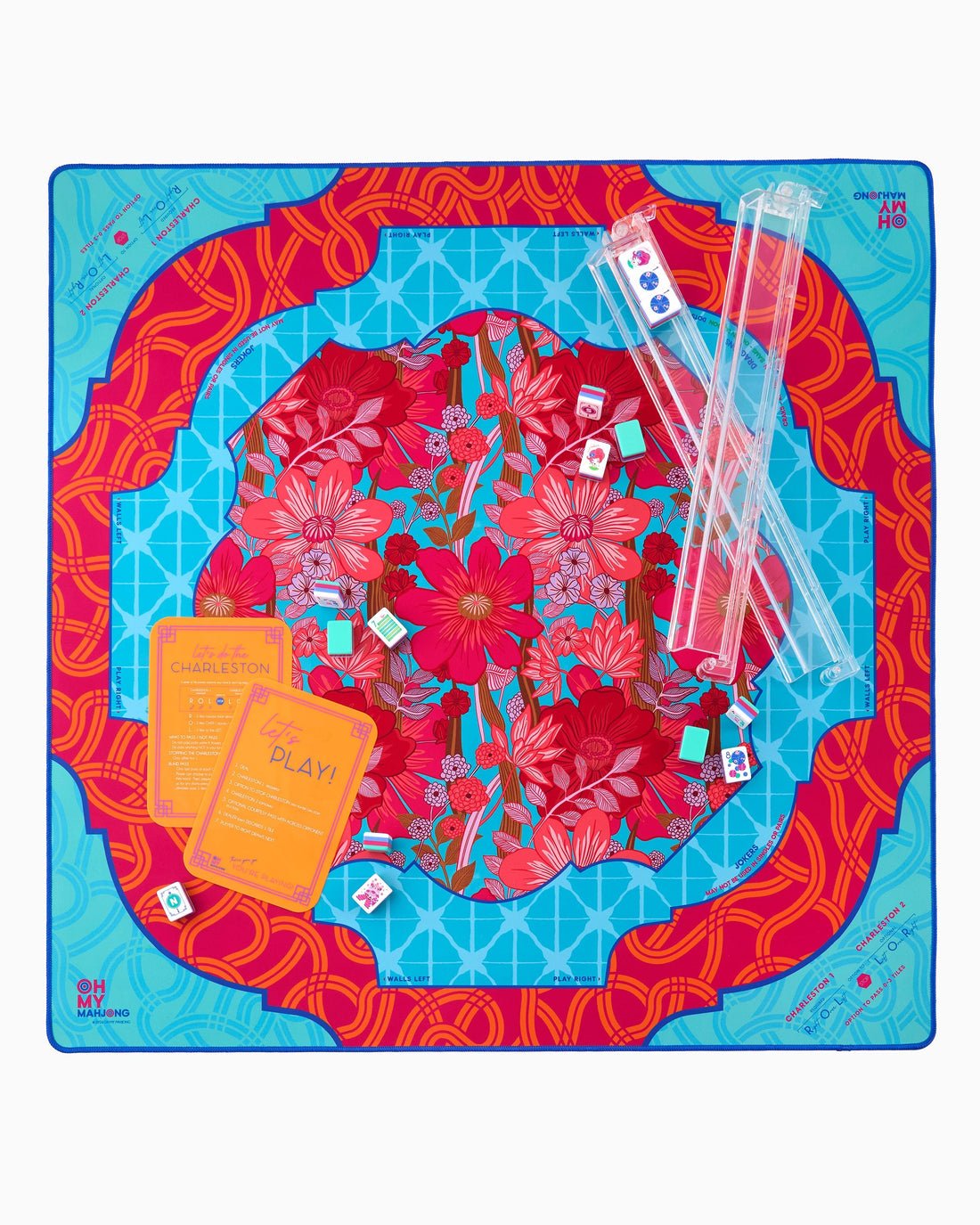 [Oh My Mahjong] Delilah Mat in Tube - The Pink Pineapple 850