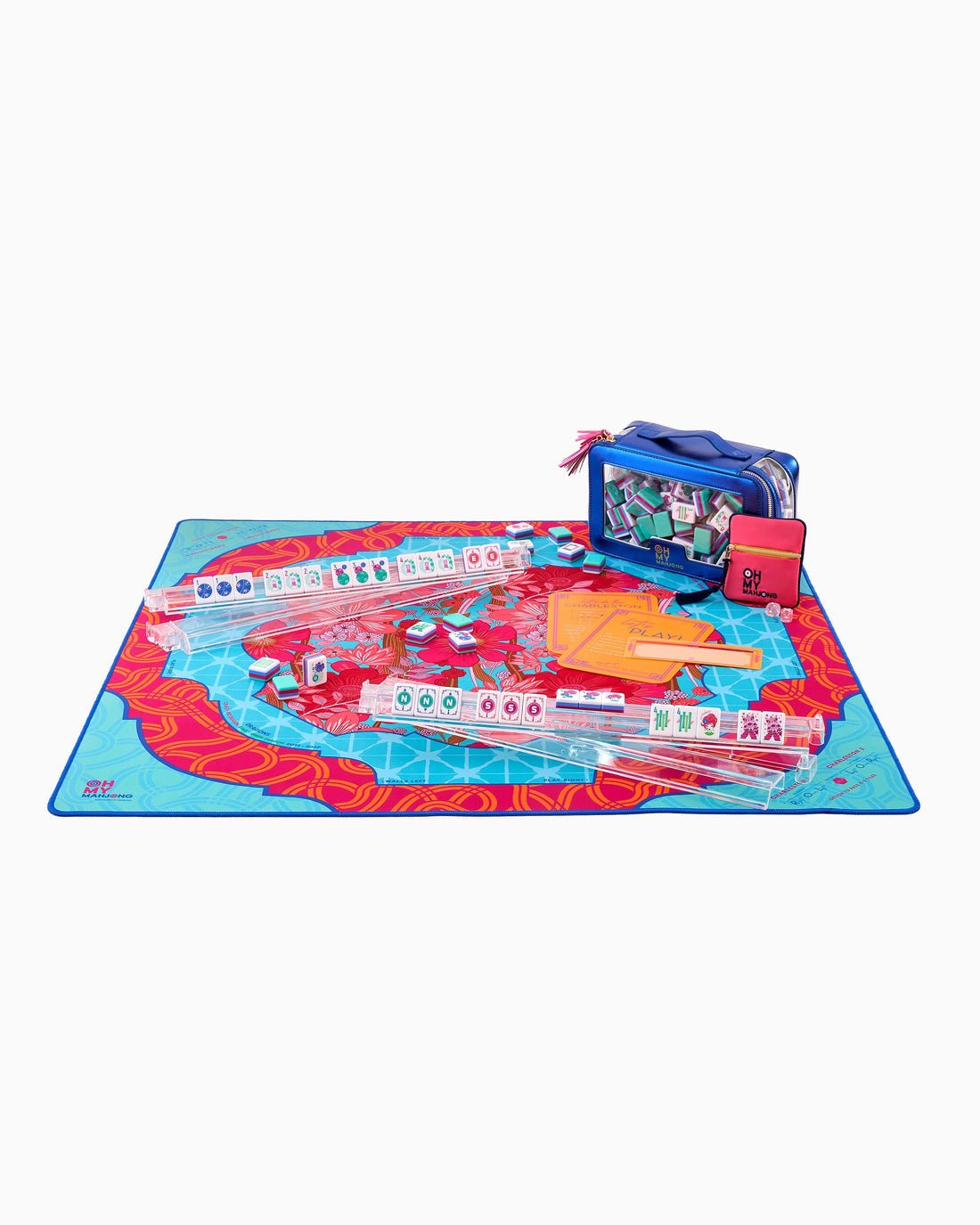 [Oh My Mahjong] Delilah Mat in Tube - The Pink Pineapple 850