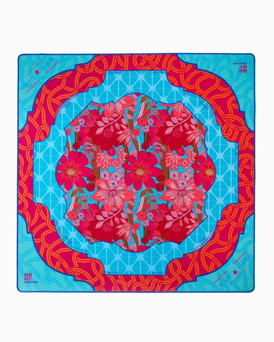 [Oh My Mahjong] Delilah Mat in Tube - The Pink Pineapple 850