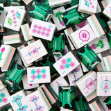 [Oh My Mahjong] Emerald Mahjong Tiles - Preorder - The Pink Pineapple 850