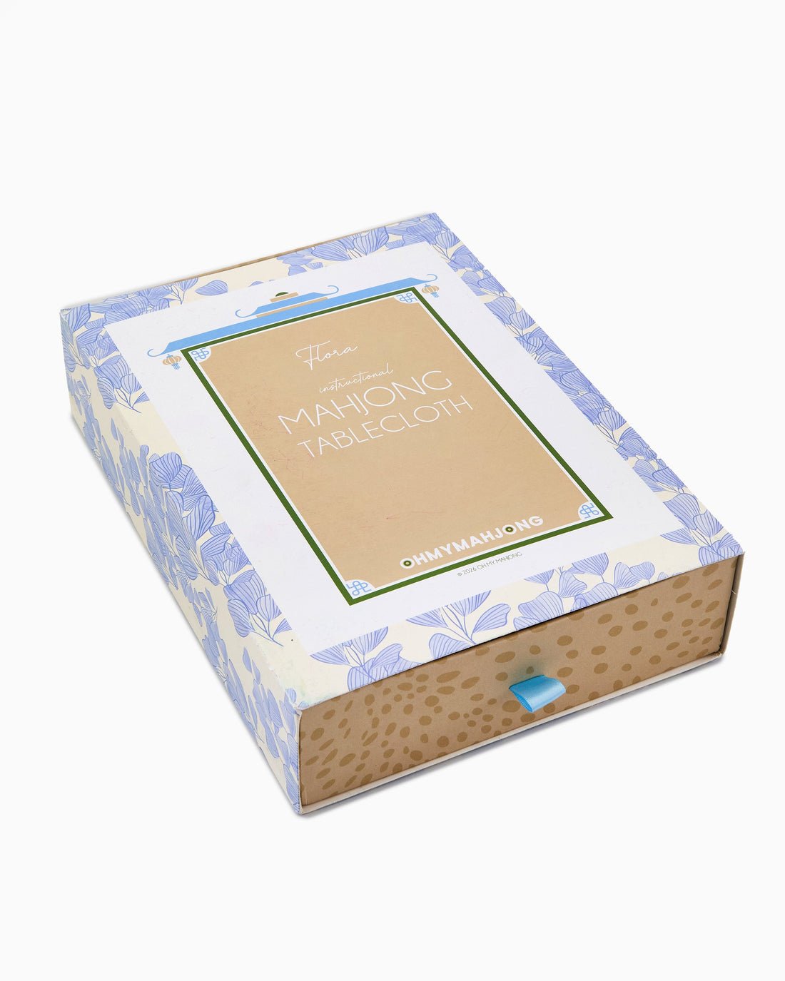 [Oh My Mahjong] Flora Tablecloth - The Pink Pineapple 850