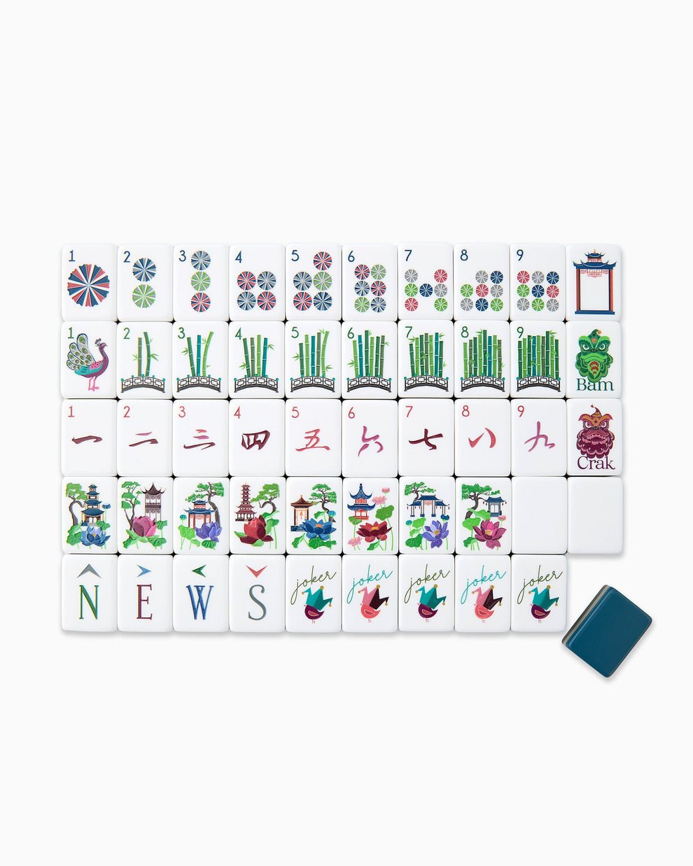 [Oh My Mahjong] Gatsby Mahjong Tiles - Preorder - The Pink Pineapple 850