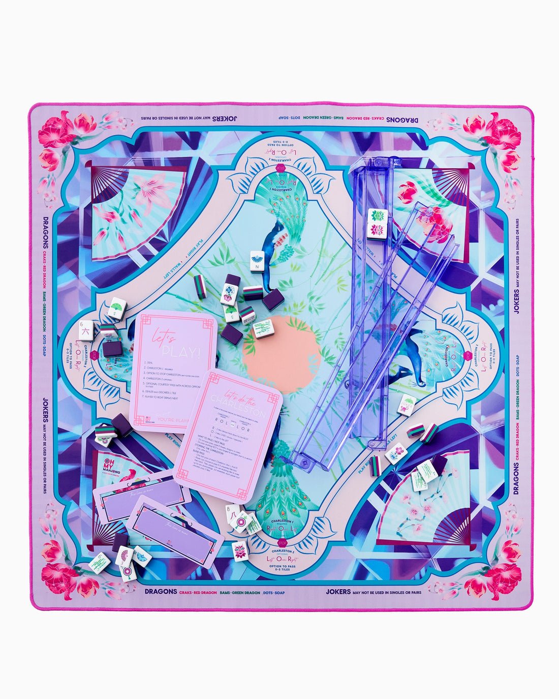 [Oh My Mahjong] Gemma Mahjong Starter Set. - The Pink Pineapple 850