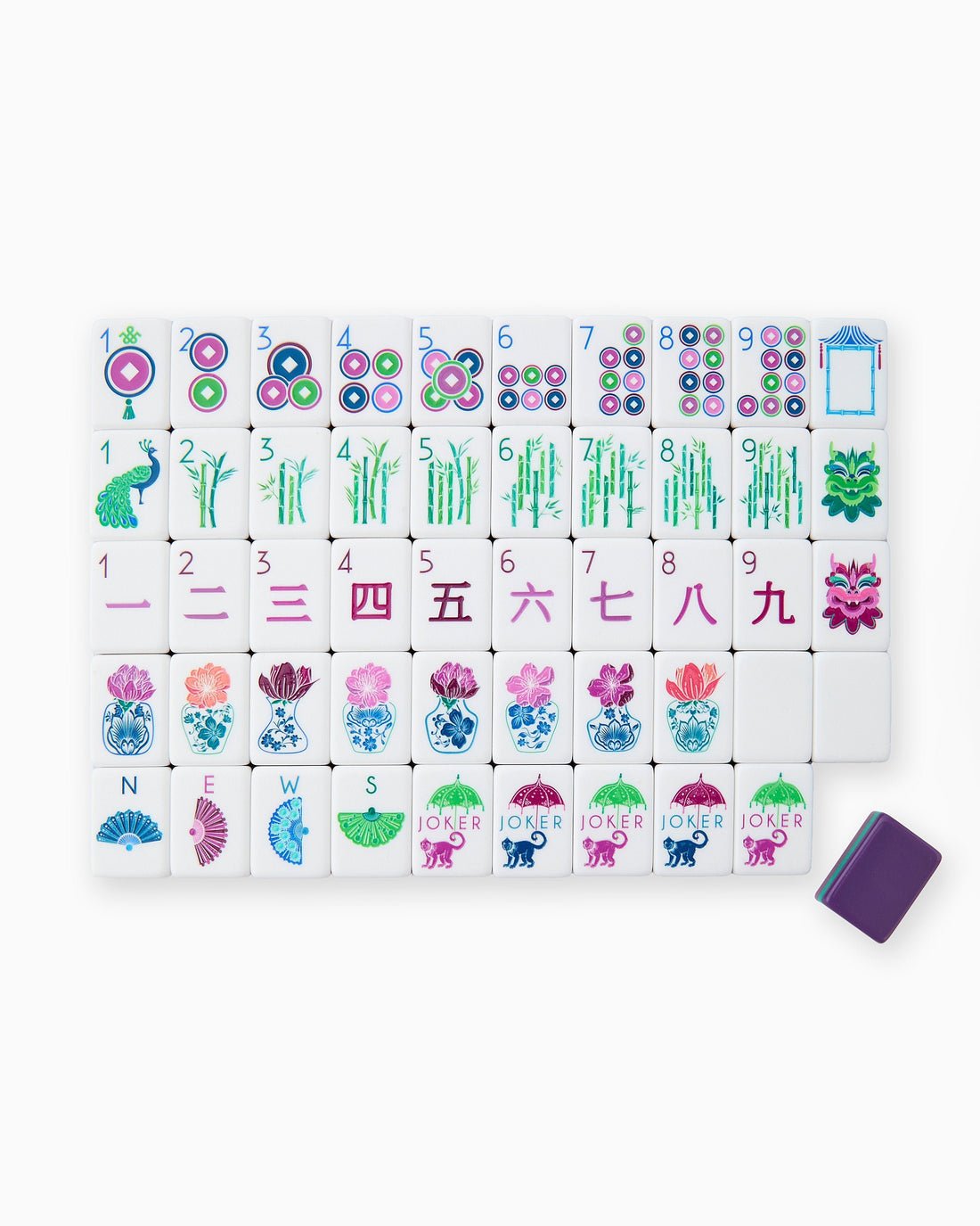 [Oh My Mahjong] Gemma Mahjong Starter Set. - The Pink Pineapple 850