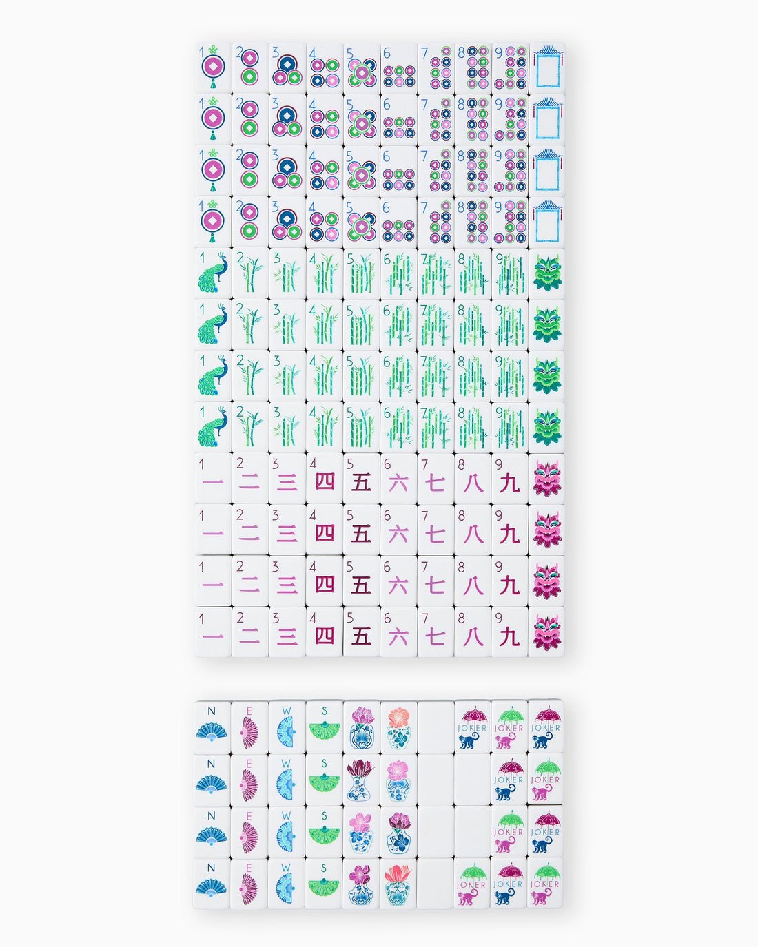 [Oh My Mahjong] Gemma Mahjong Starter Set. - The Pink Pineapple 850