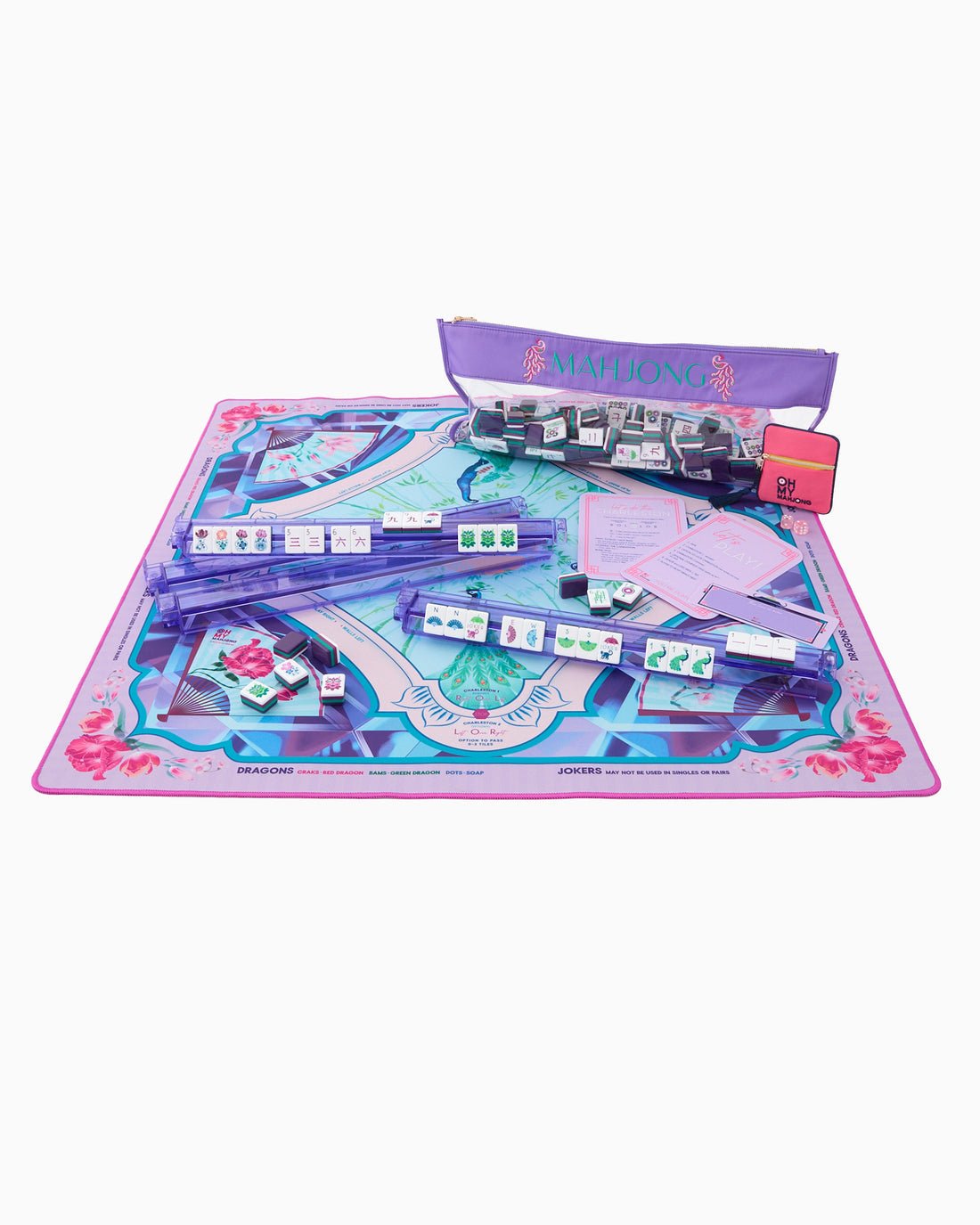 [Oh My Mahjong] Gemma Mahjong Starter Set. - The Pink Pineapple 850