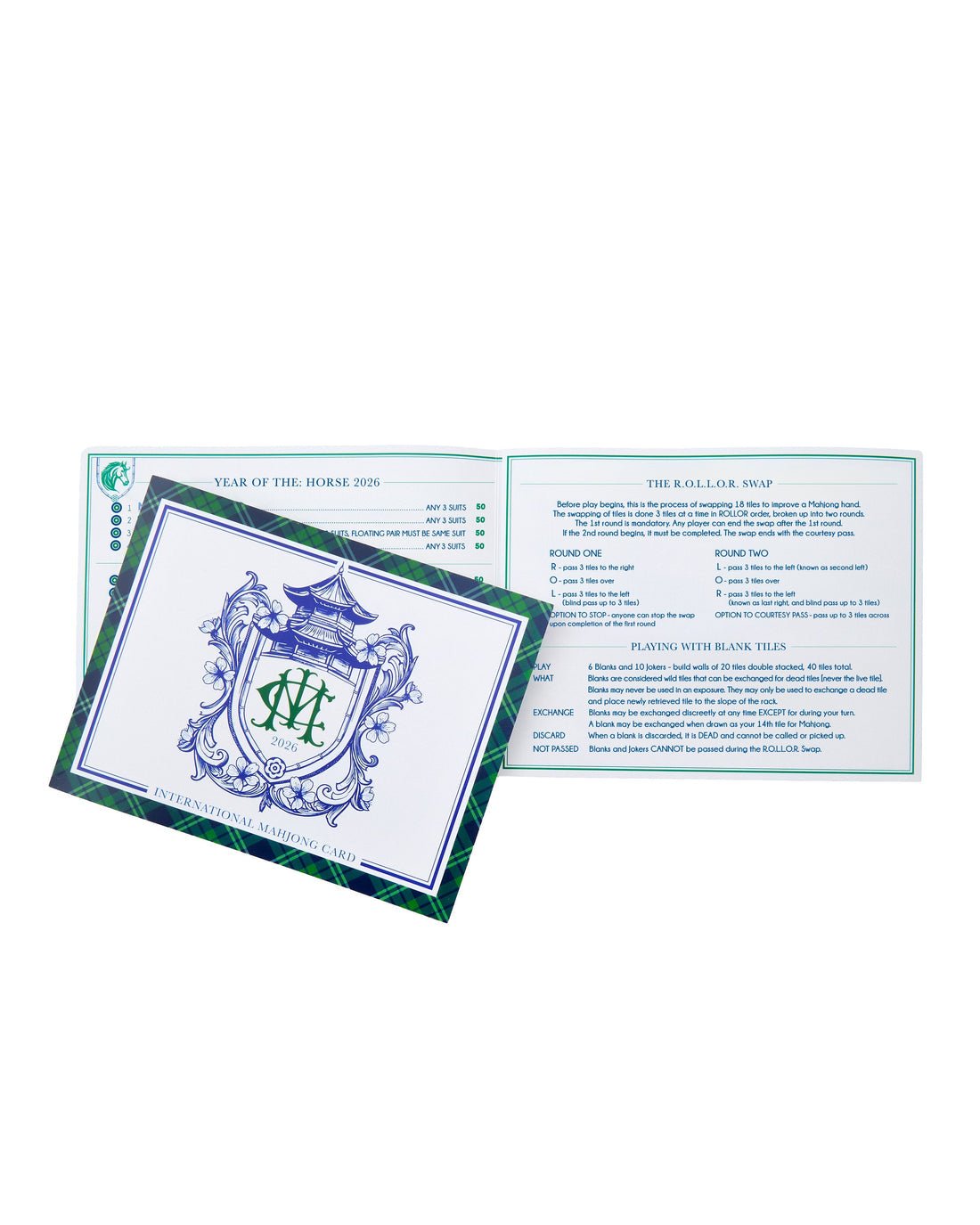 [Oh My Mahjong] Gemma Mahjong Starter Set. - The Pink Pineapple 850