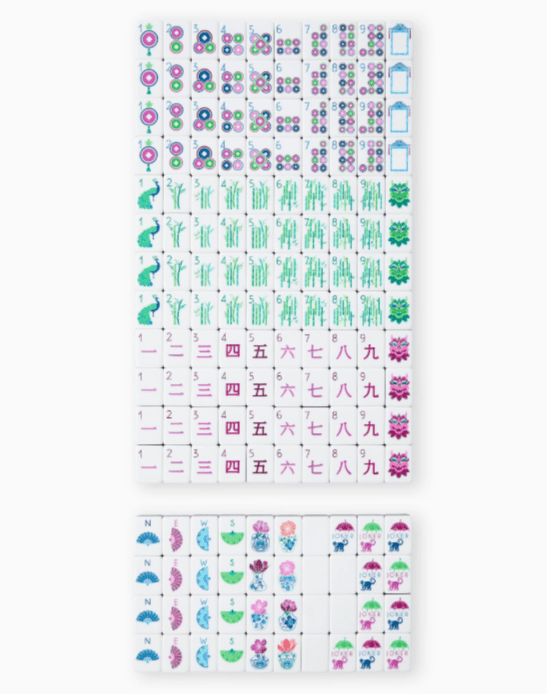 [Oh My Mahjong] Gemma Tiles - The Pink Pineapple 850