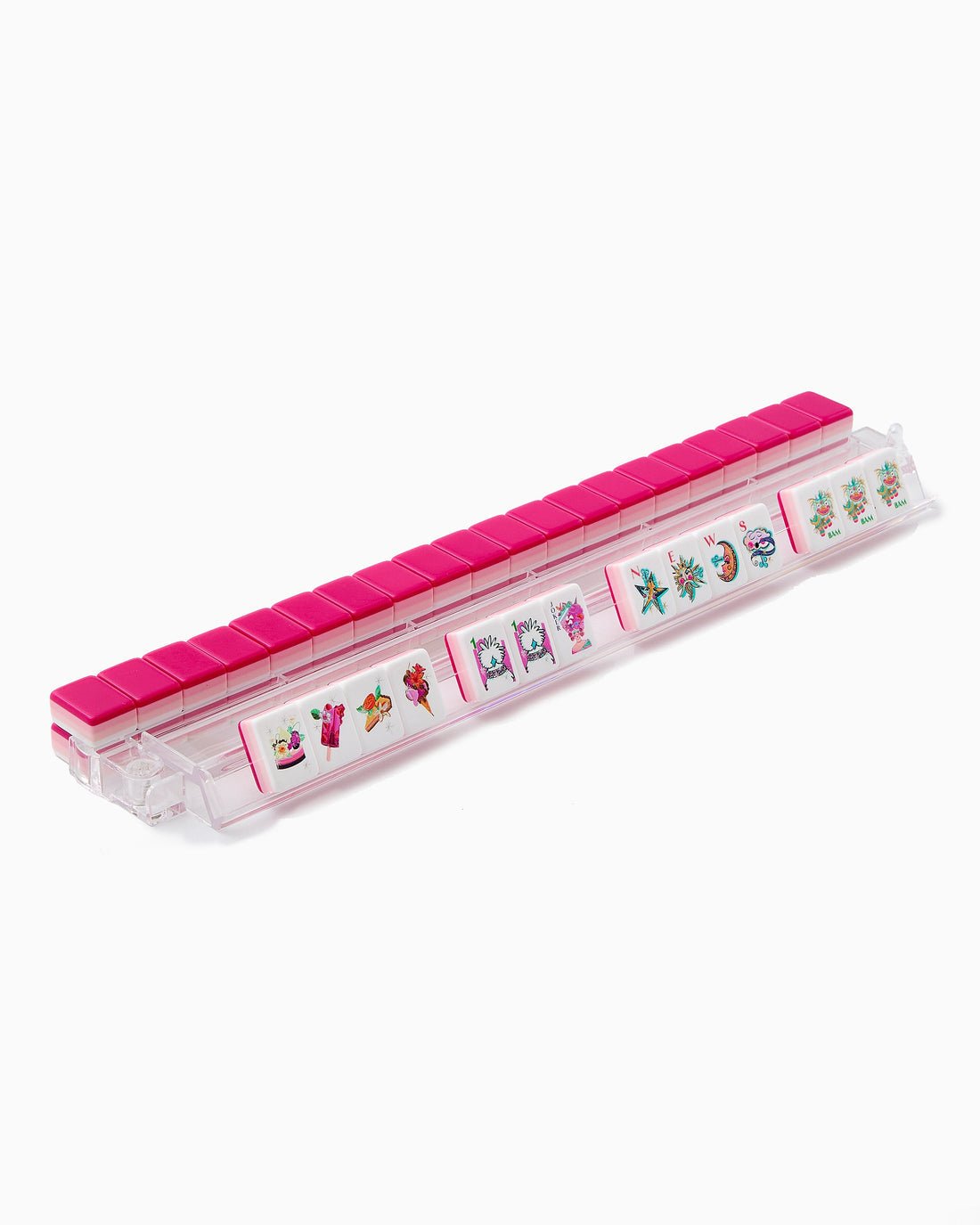 [Oh My Mahjong] Glitterville Mahjong Tiles - The Pink Pineapple 850