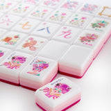 [Oh My Mahjong] Glitterville Mahjong Tiles - The Pink Pineapple 850