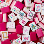 [Oh My Mahjong] Glitterville Mahjong Tiles - The Pink Pineapple 850