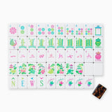 [OH MY MAHJONG] Glow Wild Mahjong Tiles - The Pink Pineapple 850
