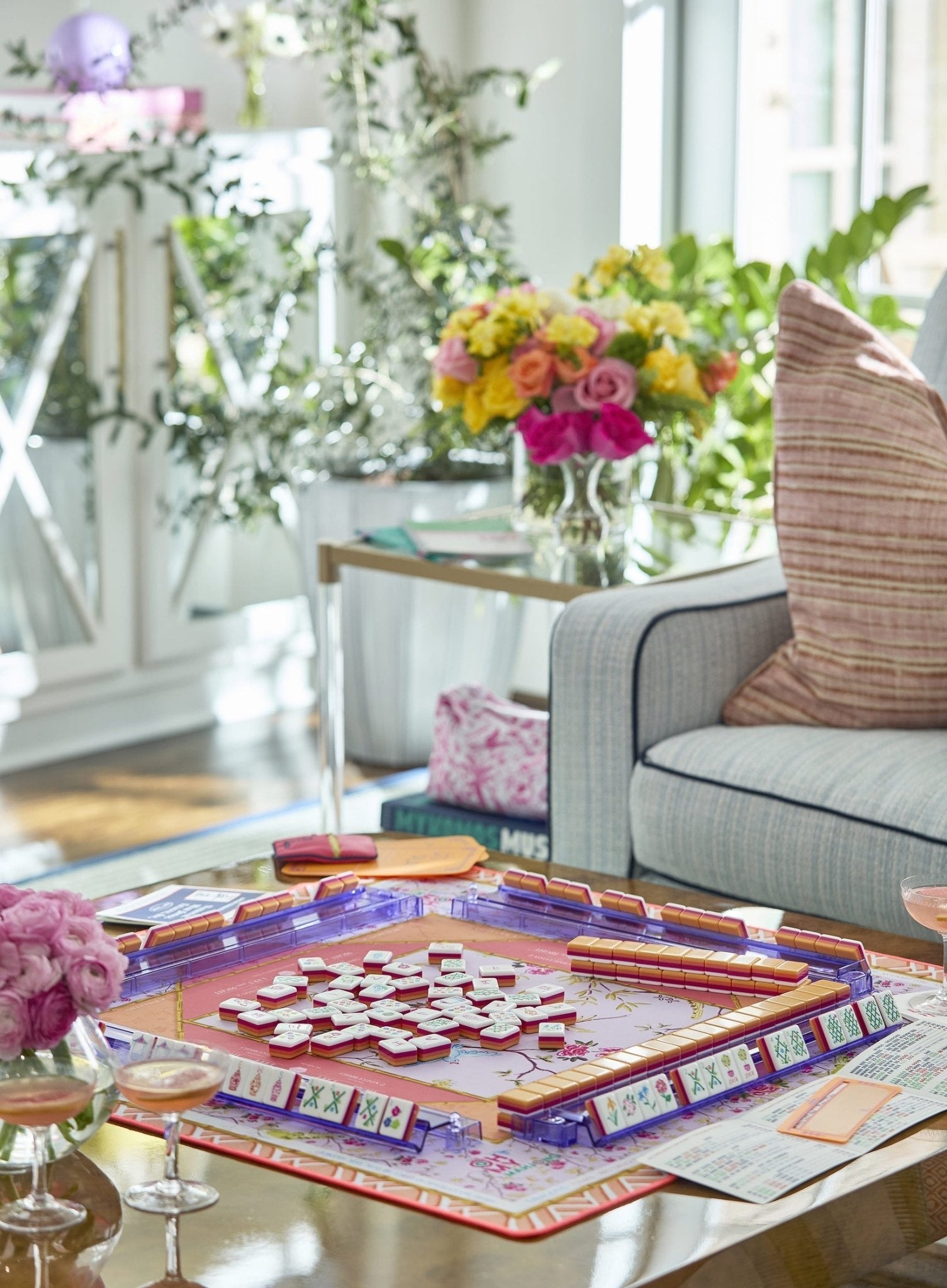 [Oh My Mahjong] Goldie Mat - The Pink Pineapple 850