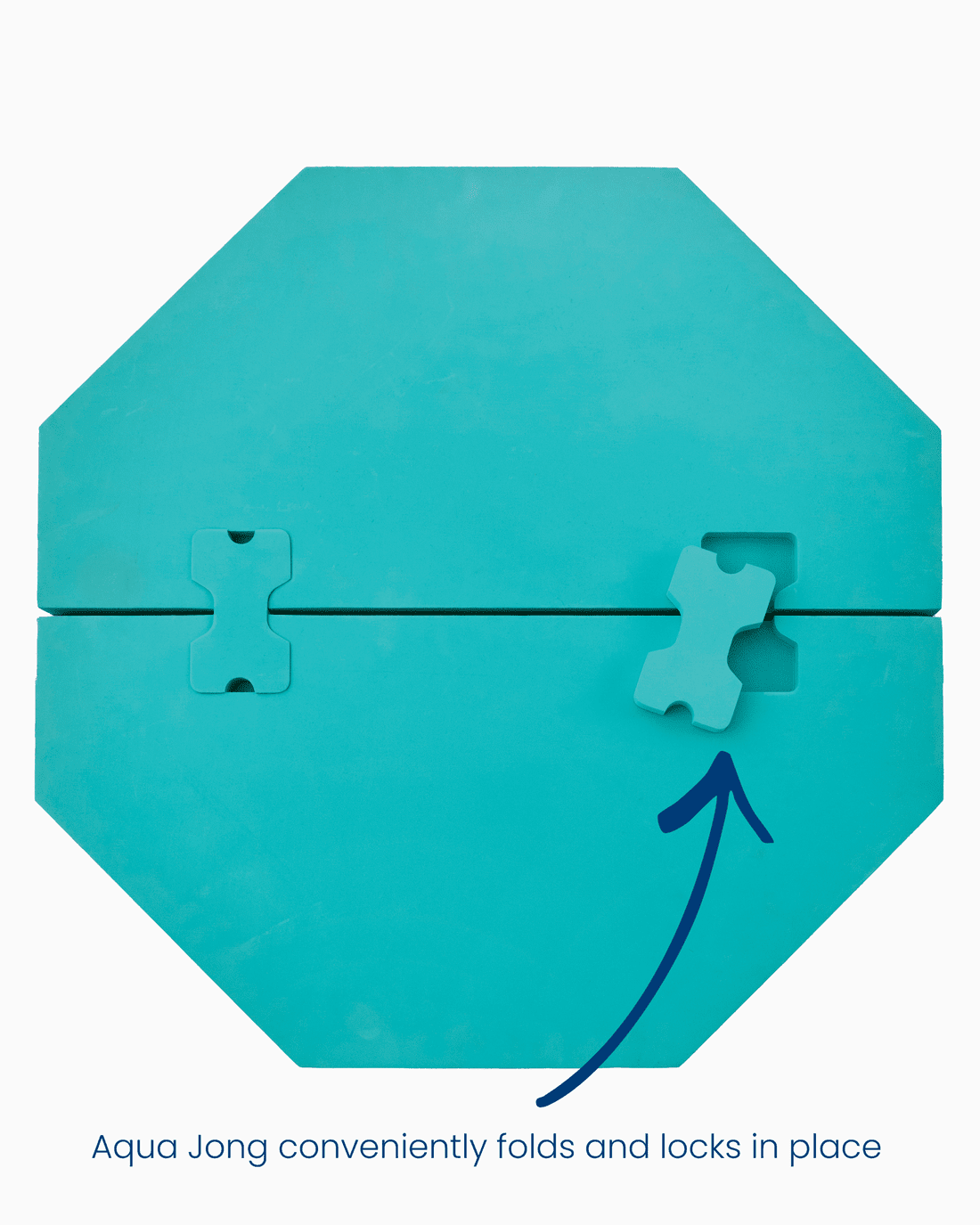 [Oh My Mahjong] Green Aqua Jong Pool Mat - The Pink Pineapple 850