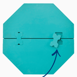 [Oh My Mahjong] Green Aqua Jong Pool Mat - The Pink Pineapple 850