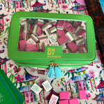 [Oh My Mahjong] Green Mahjong Tile Storage Bag - The Pink Pineapple 850